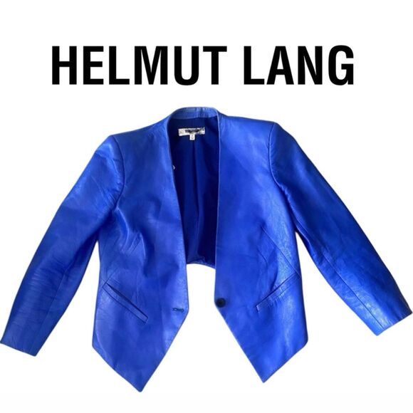 Helmut Lang Leather Jacket - RARE Vintage - Picture 1 of 10